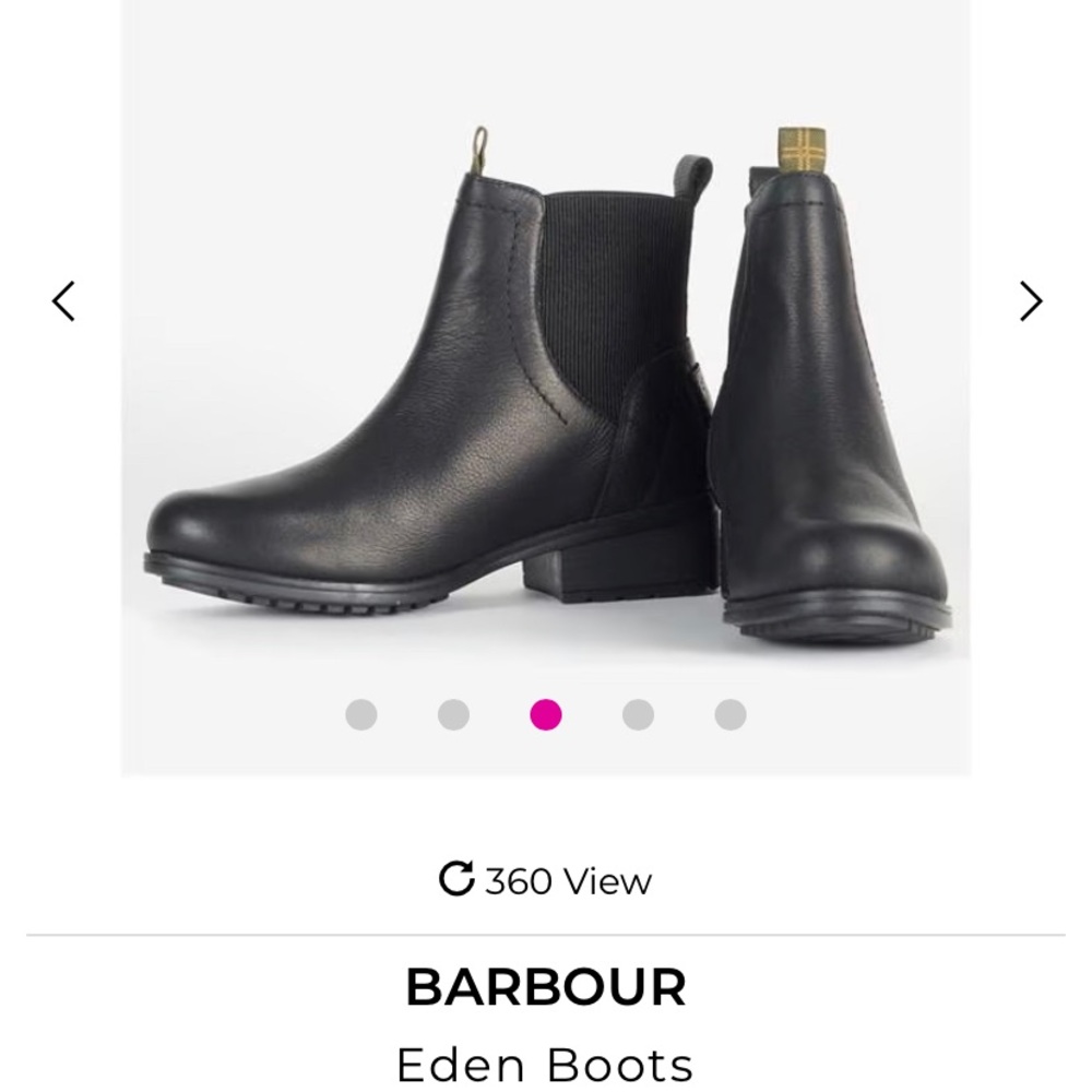 Barbour Eden Boots Black US 8 / 39